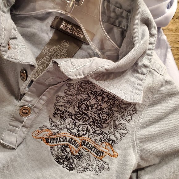 Kenneth Cole Reaction Boy Top LS T-shirt 6-9M - Picture 2 of 6